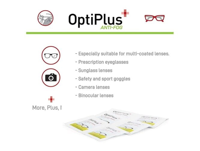 OptiPlus antifog wipes - 4048783074937