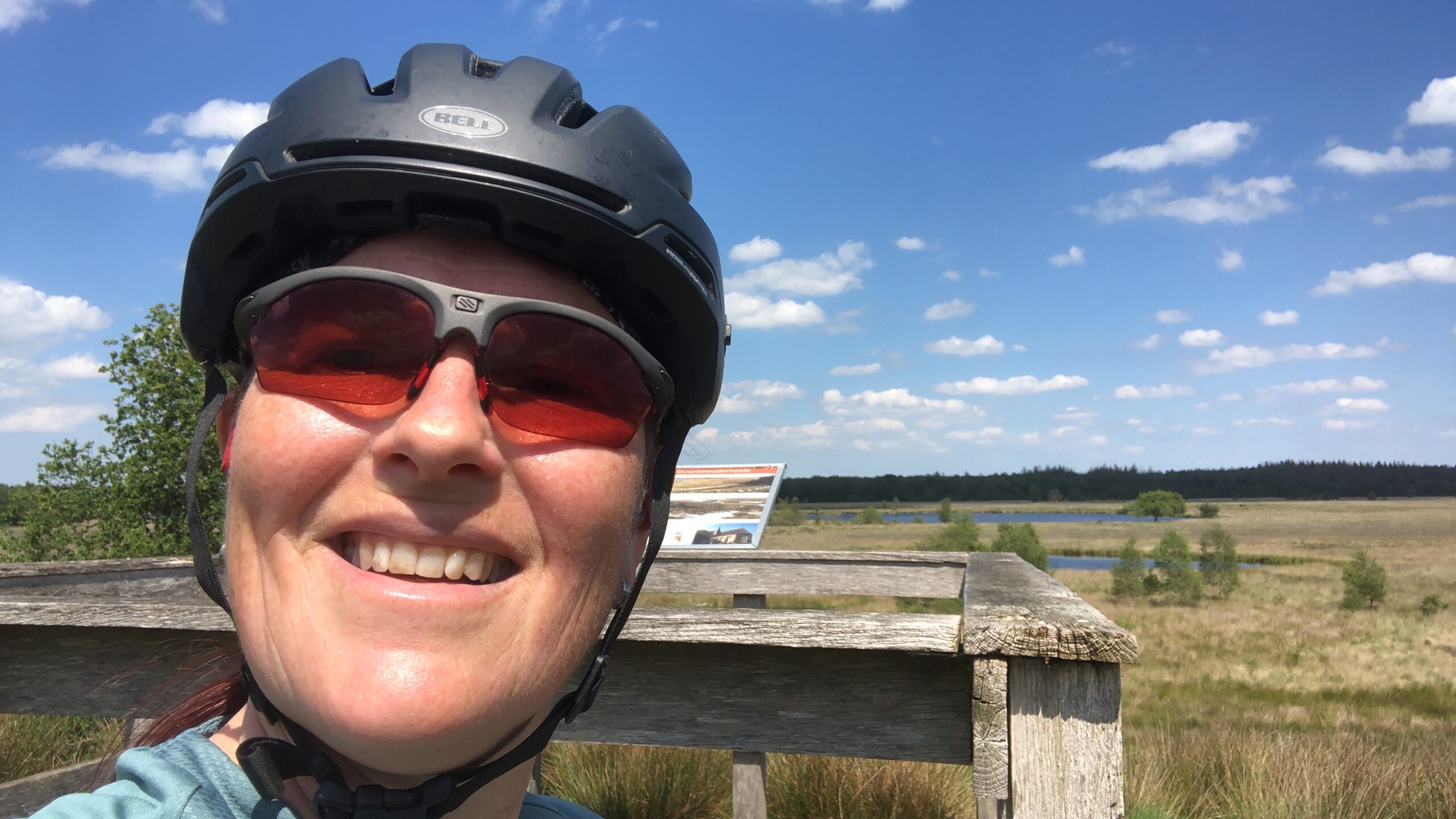 mountainbike sportbril meekleurend